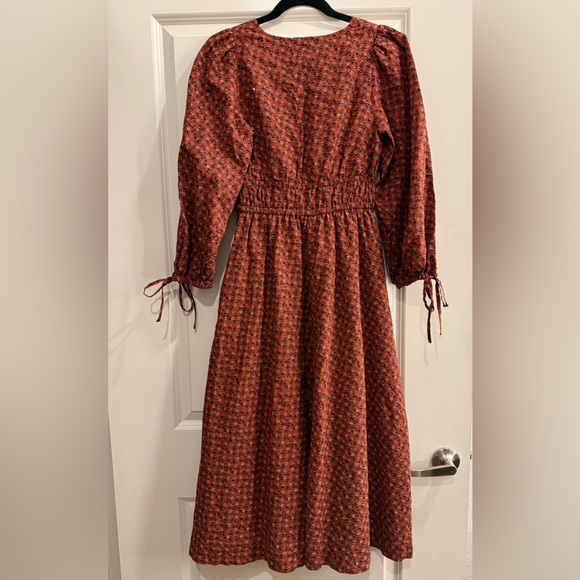 100% Cotton Madewell Long Sleeve Dress - Picture 5 of 7